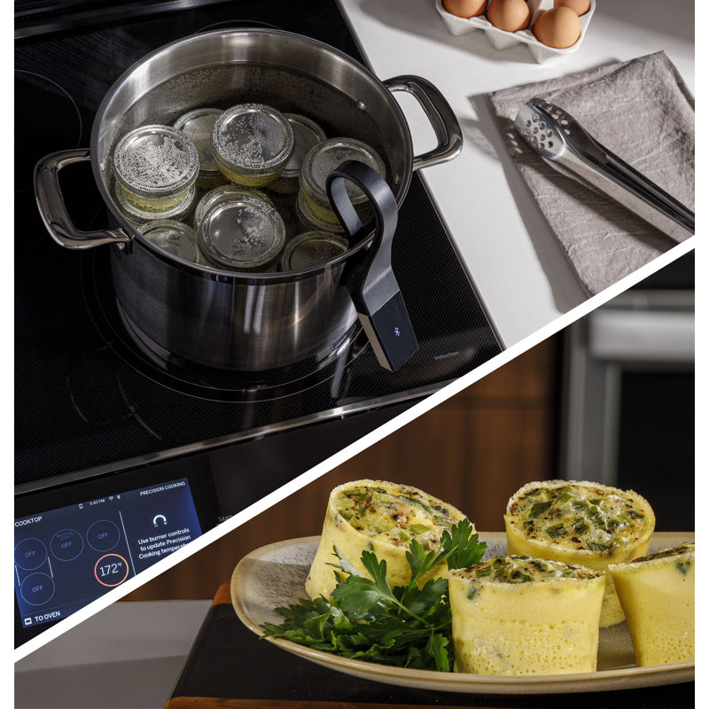 30" 5.3 cu.ft. Smart Slide-in Electric Range