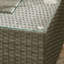 Miacomet PE Rattan Garden Coffee Table & Ice Bucket - Modern Gardens and Patios-1042513314