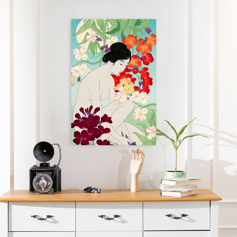 Art contemporain, art mural rétro, H 24 po x l 16 po