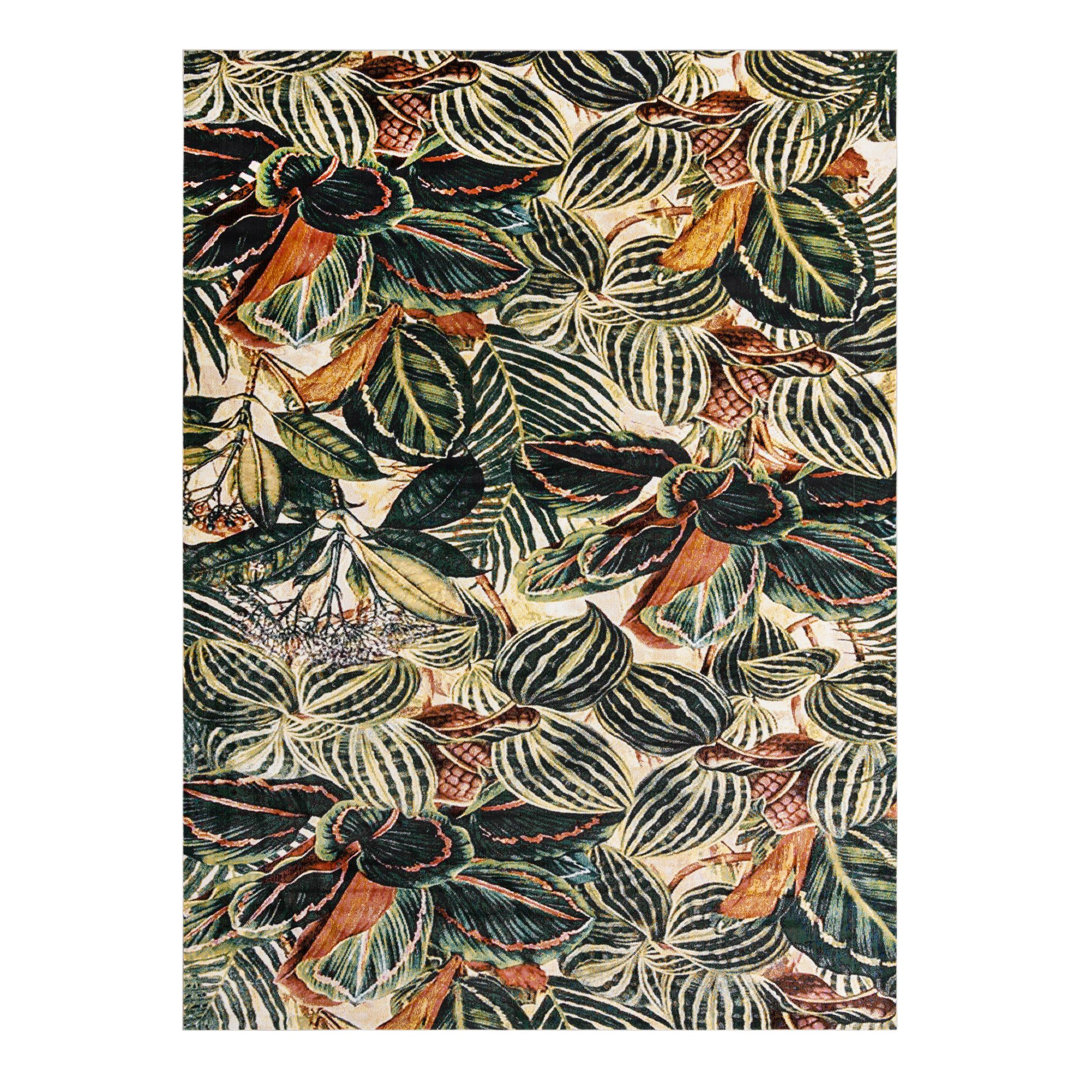 Herlong Floral Indoor Rug Bayou Breeze Rug 