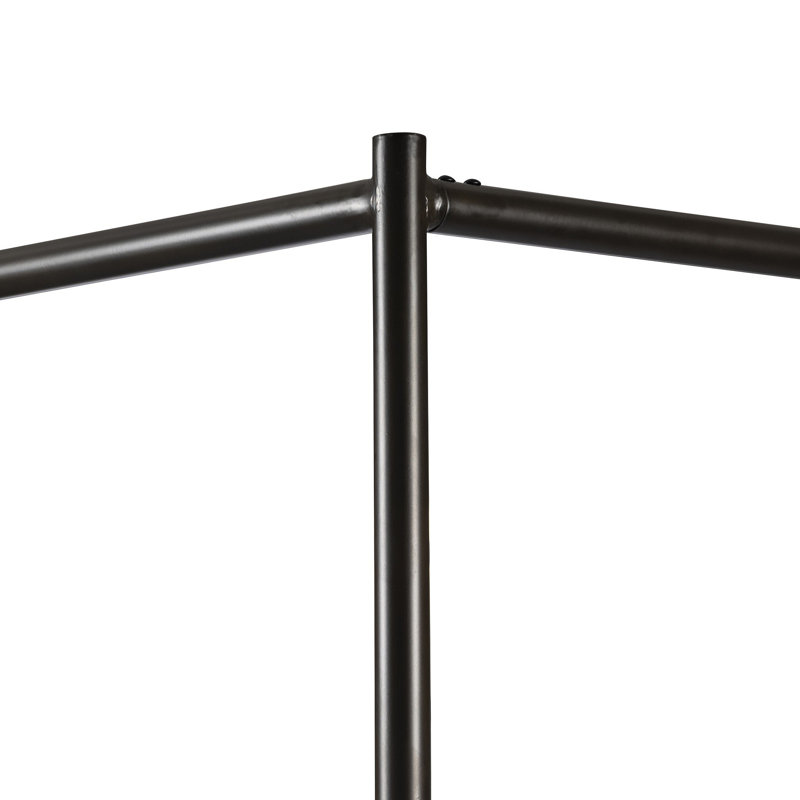 Leigh Canopy Bed-Palm Ecru-King, Queen, Gray