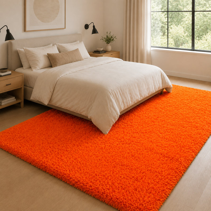Large Shag Rugs for Bedroom Living Room Decor, Tie Dyed Soft Fluffy Furry Area Rug for Indoor Floor, Aesthetic Carpet for Home Decor