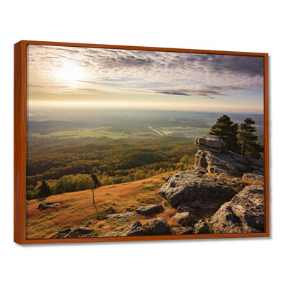 «Arkansas Grand Canyon Sunset Harmony I - Arkansas», reproduction sur toile