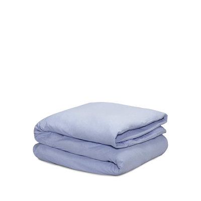 Calvin Klein Home Modern Cotton Ray Duvet Periwinkle/Cream