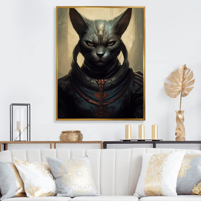 " Ancient Egyptian Cat Goddess Bastet I "