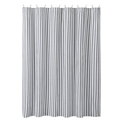 Sawyer Mill Cotton Striped Shower Curtain
