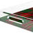 Tartan Acrylic Rectangle Decorative Tray-121427464