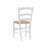 Carmelo Solid Beech Wood Dining Chairs With Rush Seat (set of 2)-509185740