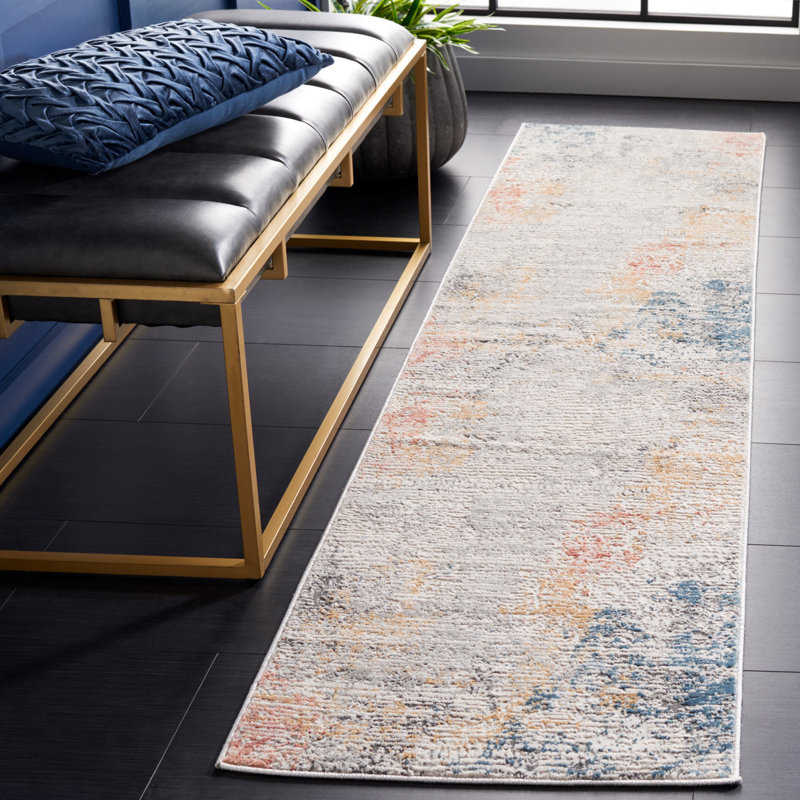Kulig Performance Abstract Rug, Runner 2' x 8'