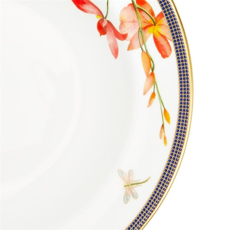 Wedgwood Hummingbird Rim Soup 8.9In