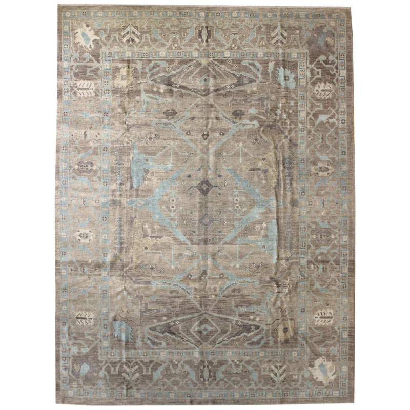 Oushak One-of-a-Kind 9'6" X 12'11" Area Rug