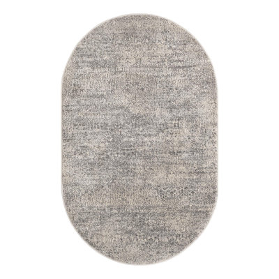 Kater Grey/White Area Rug