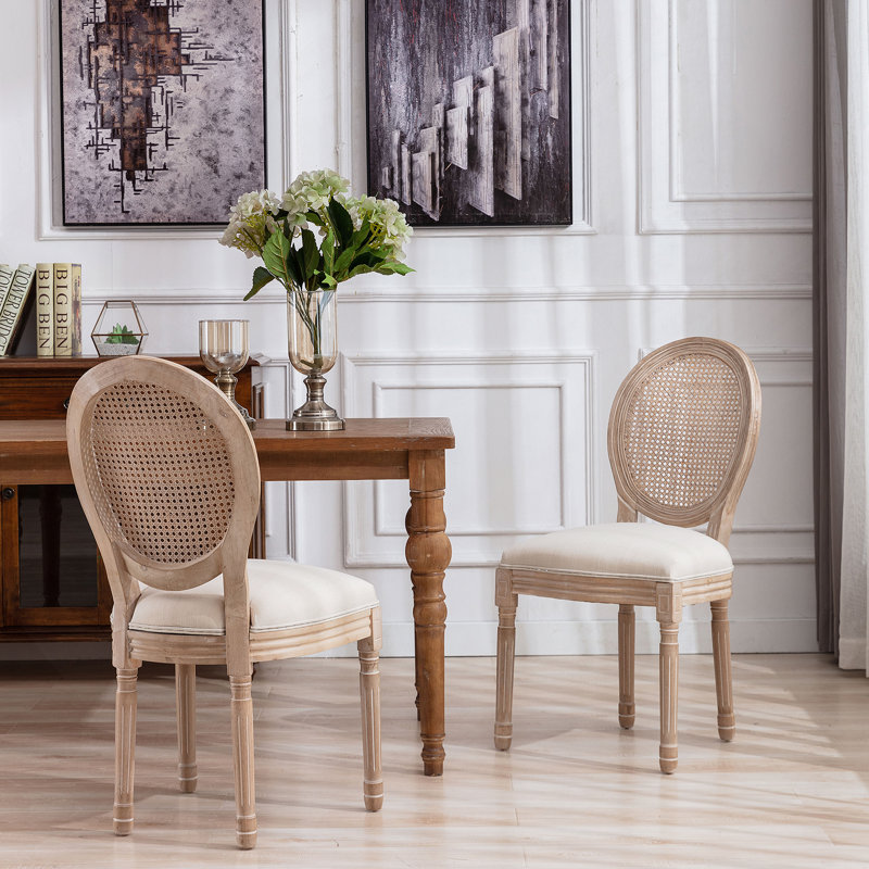 Chaise de salle à manger en bois massif