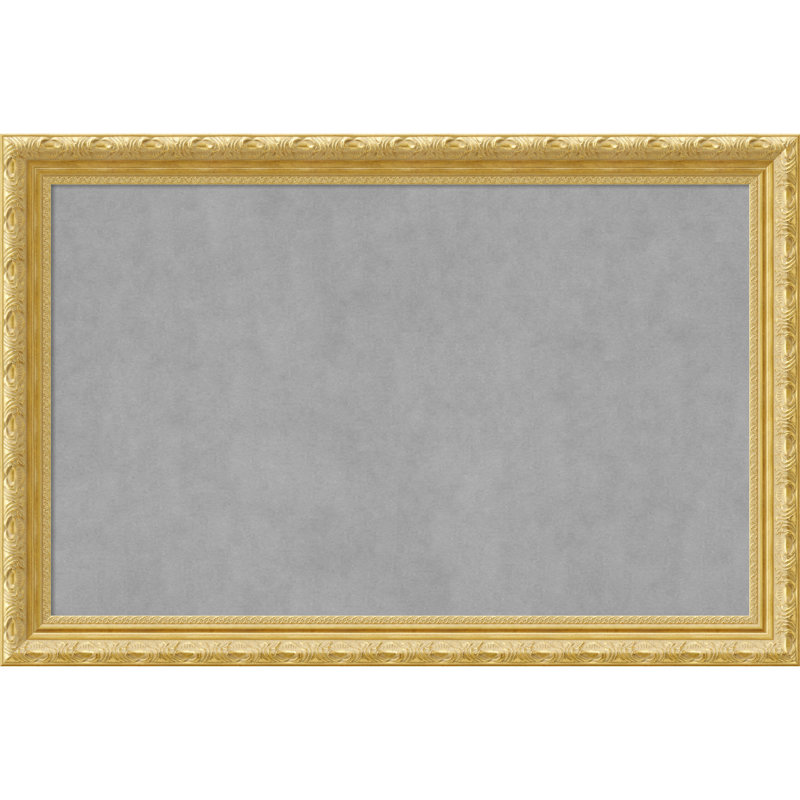 Tableau d'organisation magnétique Versailles avec cadre doré, H 24 po x l 36 po