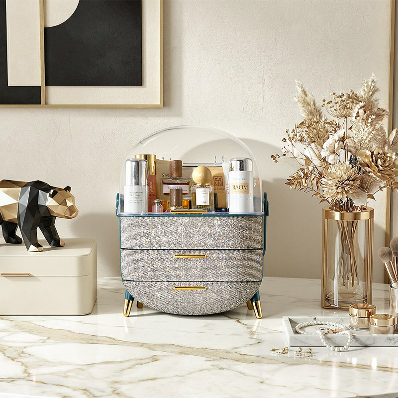 Plastic Makeup Organiser