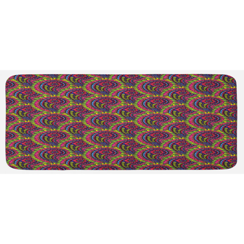 Traditional Synthetic Kitchen Mat
