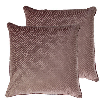Paoletti Geometric Square Cushion