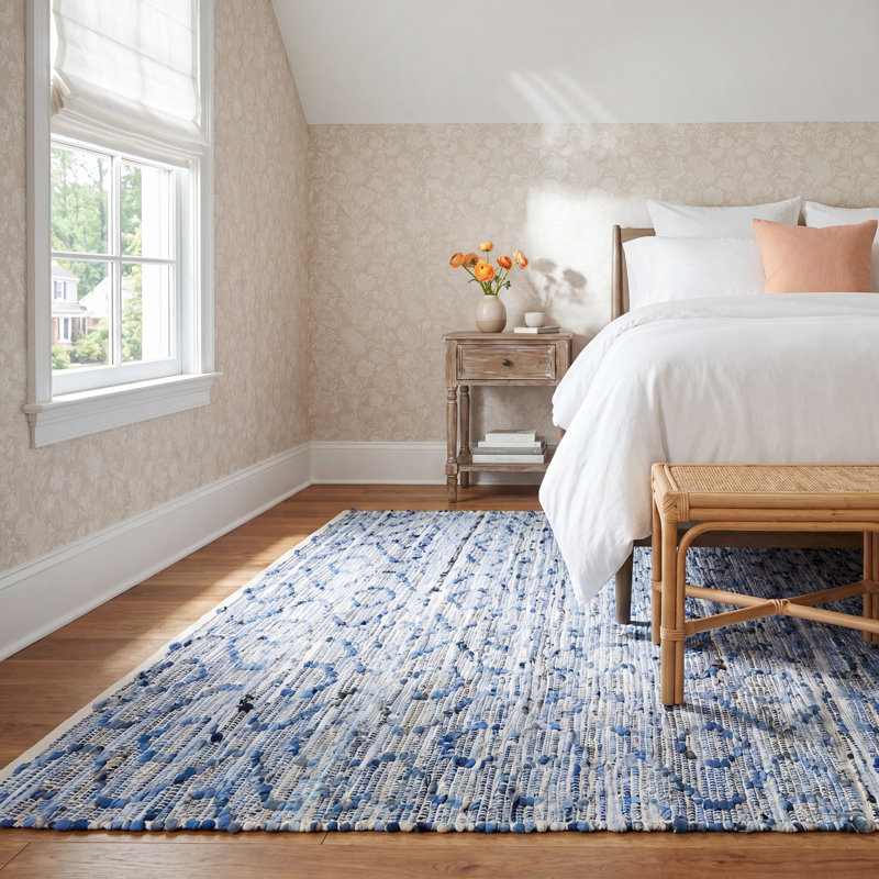 Denyer Geometric Indoor Rug, Rectangle 6' x 9'