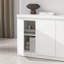Buffet blanc à 6 tablettes Griffin-116172299