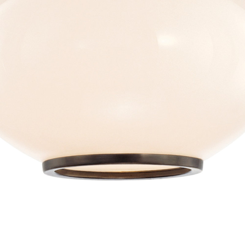 Canton 1 - Light Flush Mount, Old Bronze, 11.5"H x 9"W