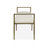 Mathis Modern Hammered Metal 60" Accent Bench-124262812