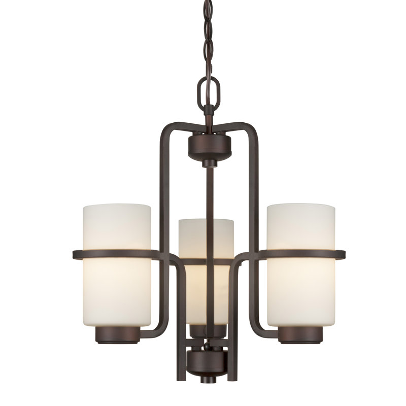 Lustre classique/traditionnel ombré 3 lumières Adamson