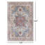 Tapis oriental bleu marine / bleu glacier / vert gazon Greear-1861300078