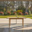 Whitewash Extendable Dining Table Set - 6 Seater - Burnt Dining Chairs-1432864010