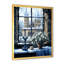 Christmast Winter Landscape Window - Art mural paysage d'hiver-409116828-409116819