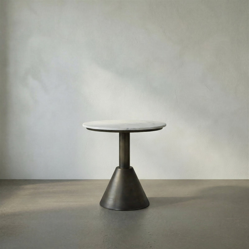 Joseph Marble Top End Table