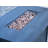 44" W X 25" H Outdoor Patio Propane Gas Fire Pit Table - 50,000 BTU High-Temperature-Resistant Carving Process For Environmentally Friendly Materials With The Effect Of Charcoal Grain-1592643467-1592643466
