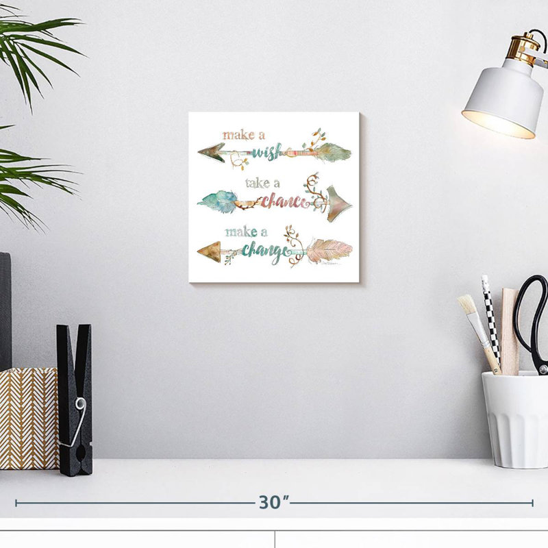 Tergel Make A Wish Take A Chance, 10" H x 10" W