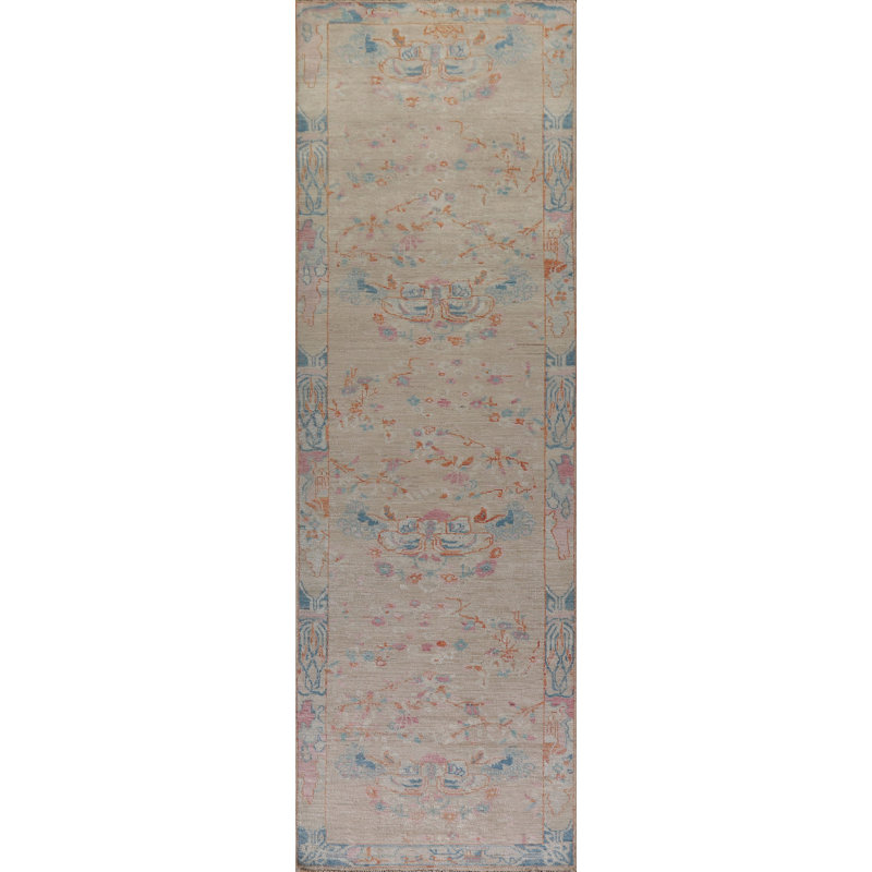 Tapis de couloir chinois Art Deco 3 x 12
