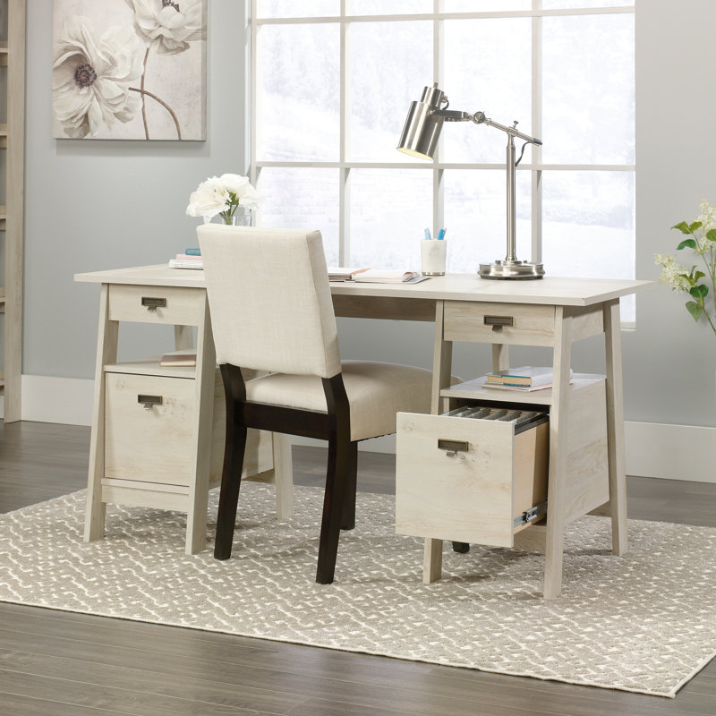 Executive Desk, Chalked Chestnut
