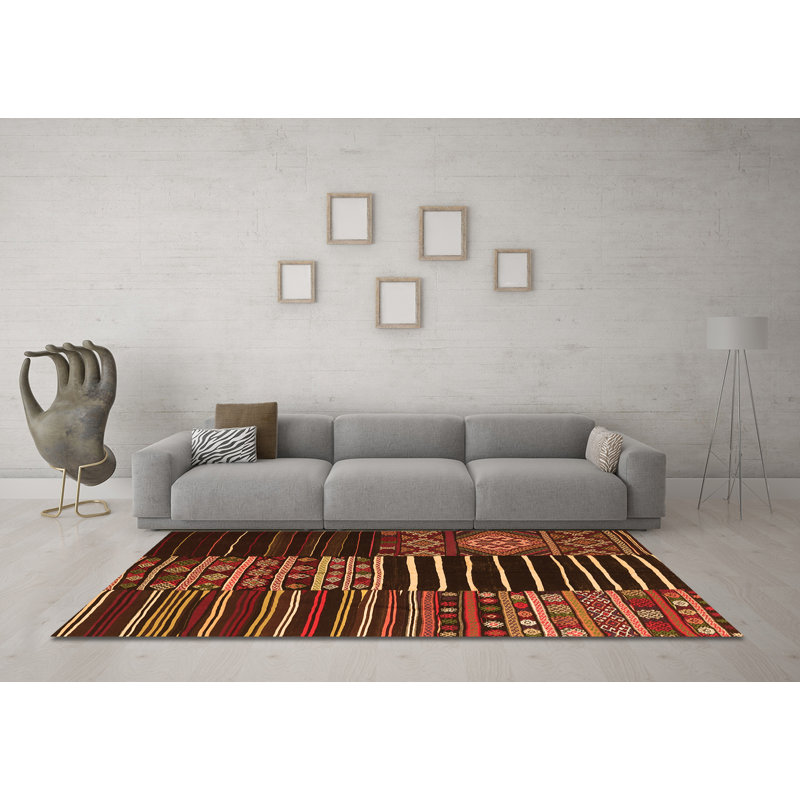 Nafiyon Performance Indoor Rug, Square 5'