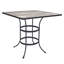 Tables Outdoor Square Bar Table-139493431-139493424