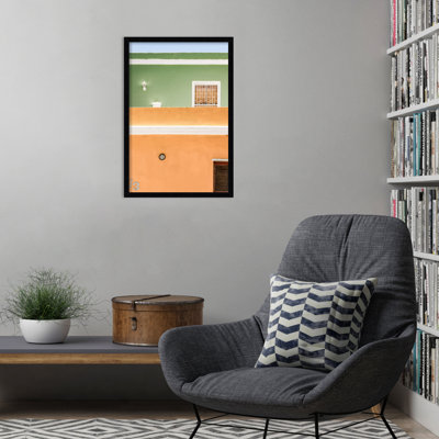 «Piara Joy House» par Shot par Clint Wood, reproduction d'art encadrée