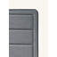Commode en tissu gris clair