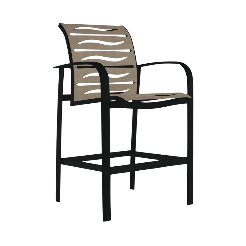 Tabouret de bar 28 po Laguna, Moab, Obsidienne