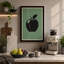 Apple in Green Mid-Century - Wrapped Canvas-1279261376-1279261404