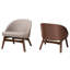Fauteuil club en polyester de 27,4 po de largeur Wyle