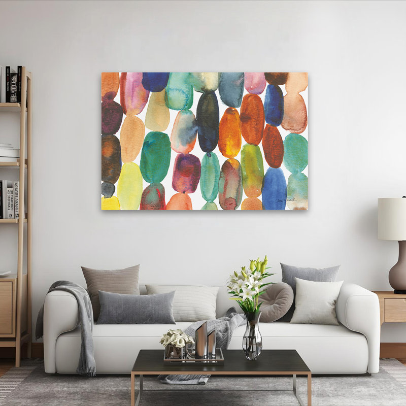 Abstrait - Orbes I recadrage, H 40 po x l 60 po