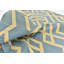 Tapis rectangulaire bleu clair Newsom