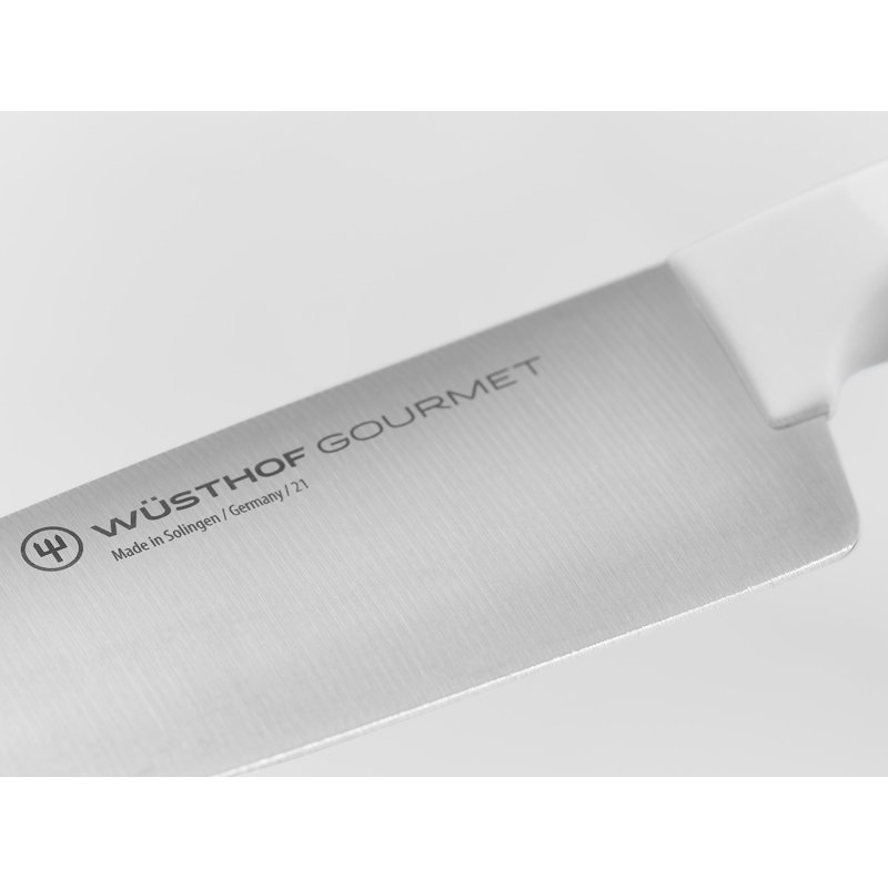 WÜSTHOF Gourmet White 8" Chef's Knife, White, 6"