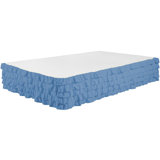 Bed Skirt Tiered Waterfall Dust Ruffle 14” Drop - Bedskirt 2 