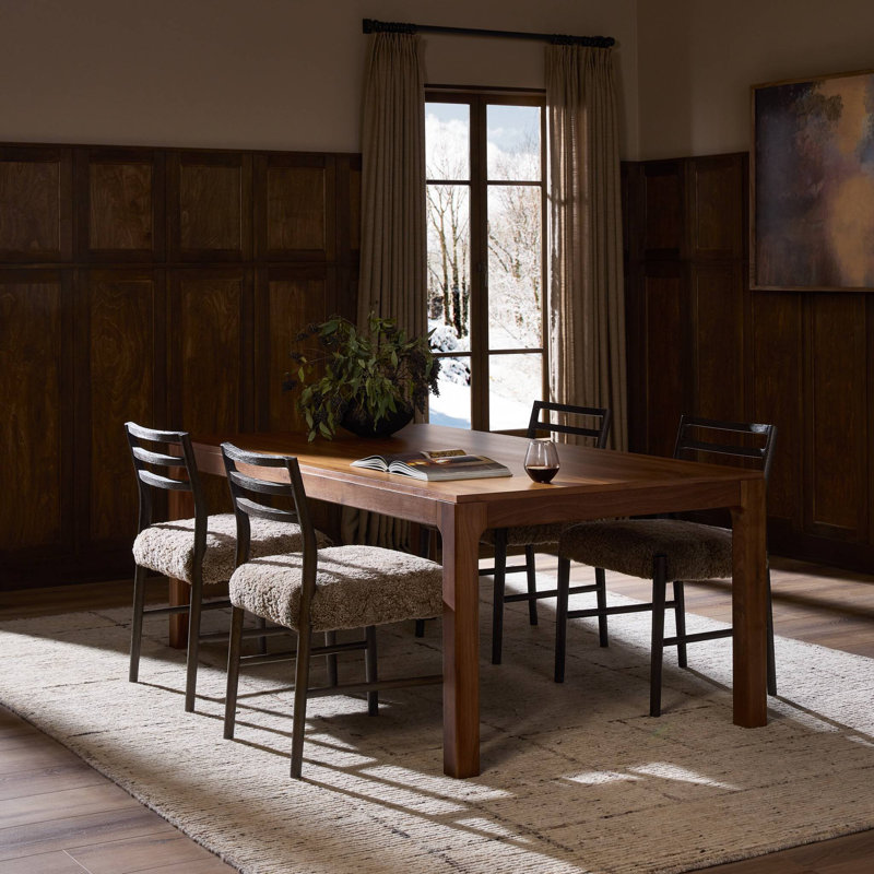 Arturo Dining Table 78"-Natural Walnut