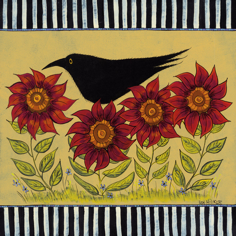 Fun Sun Flowers, 12" H x 12" W
