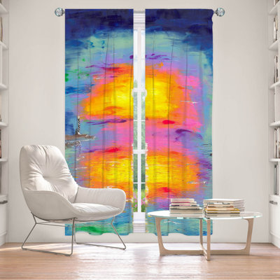 Jenavieve Room Darkening Curtain Pair