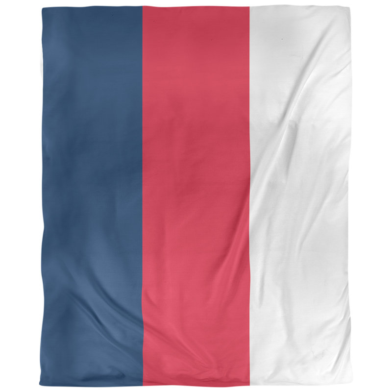 Tissu de basket-ball denver, Bleu marine / rouge / blanc