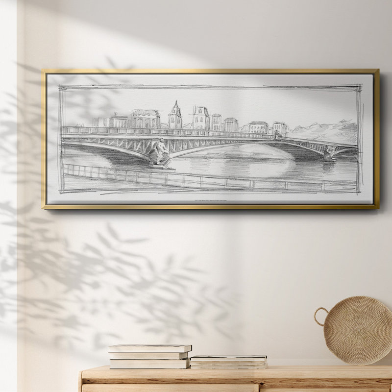 Pont Mirabeau- Framed Canvas
